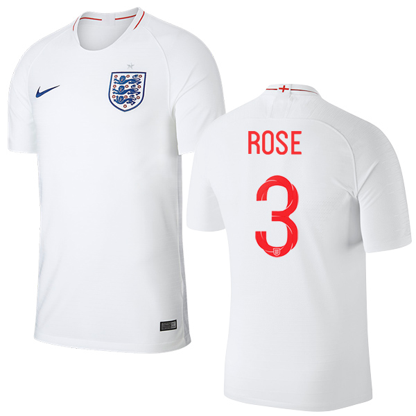 England #3 Rose Home Thai Version Soccer Country Jersey - Click Image to Close